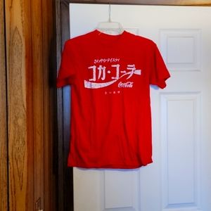 Coca-Cola Japanese tshirt